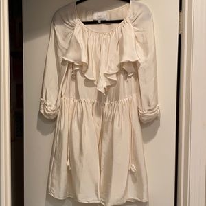 White Phillip Lim silk dress size 6